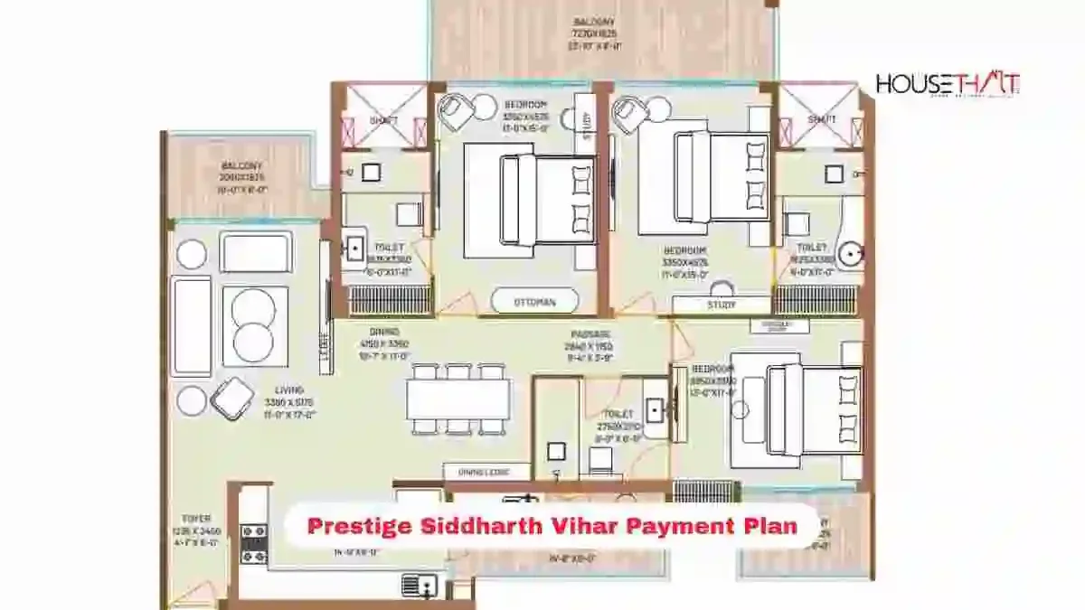 Prestige Siddharth Vihar Payment Plan: 2, 3, 4 & 5 BHK Apartments, Price, Cost, Amenities, Location, Floor Plans and Buyer Guide for Homebuyers in Ghaziabad