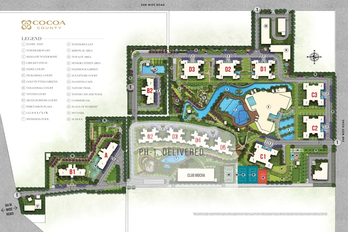 Cocoa County Sector 88A Gurgaon Floor Plan and Payment Plan