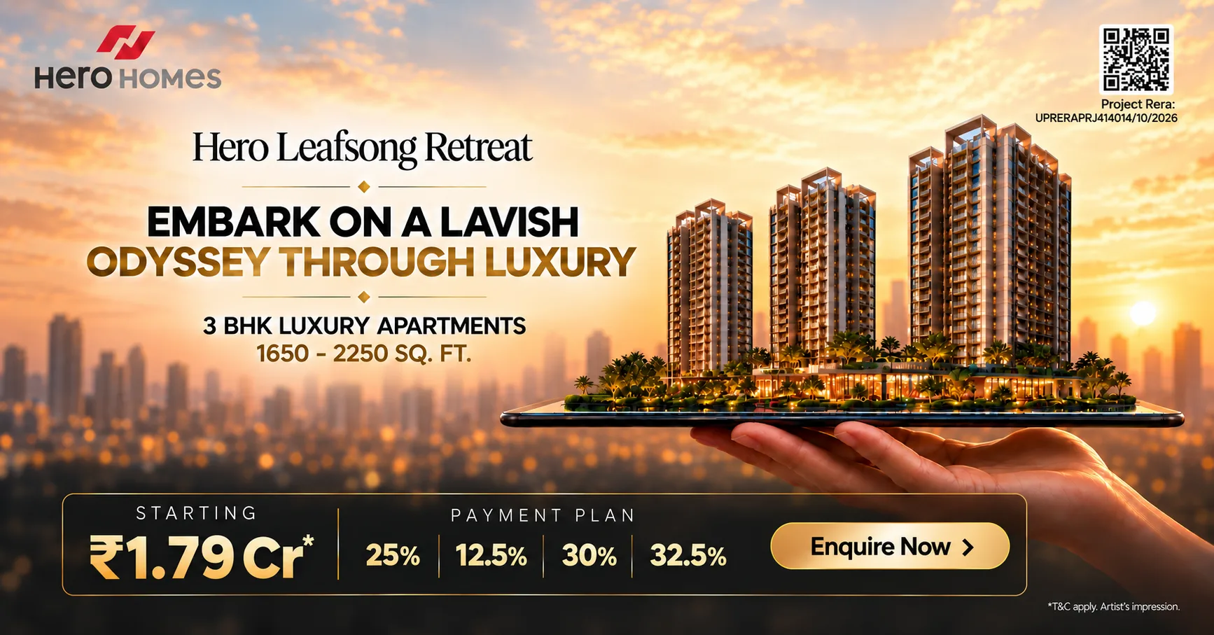Hero Homes Leafsong Retreat, Sector MU, Greater Noida: A Complete Homebuyer’s Guide