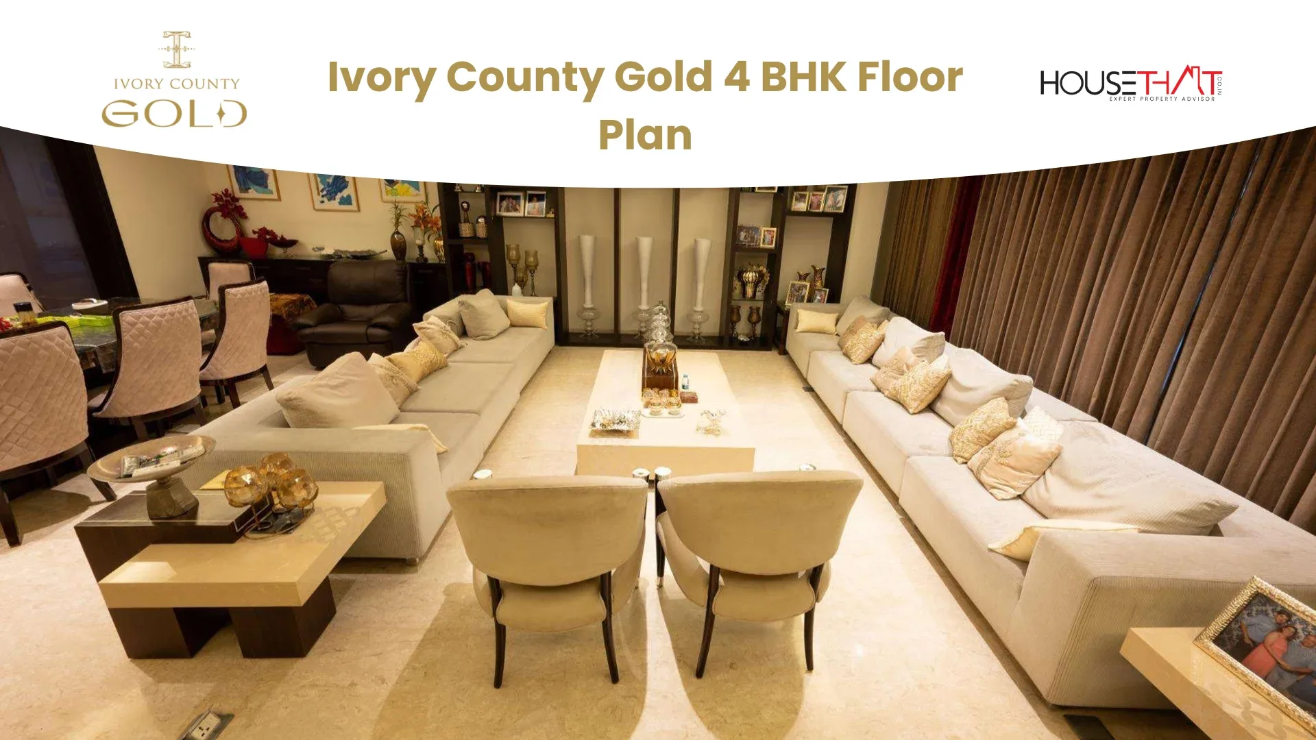Ivory County Gold 4 BHK Floor Plan