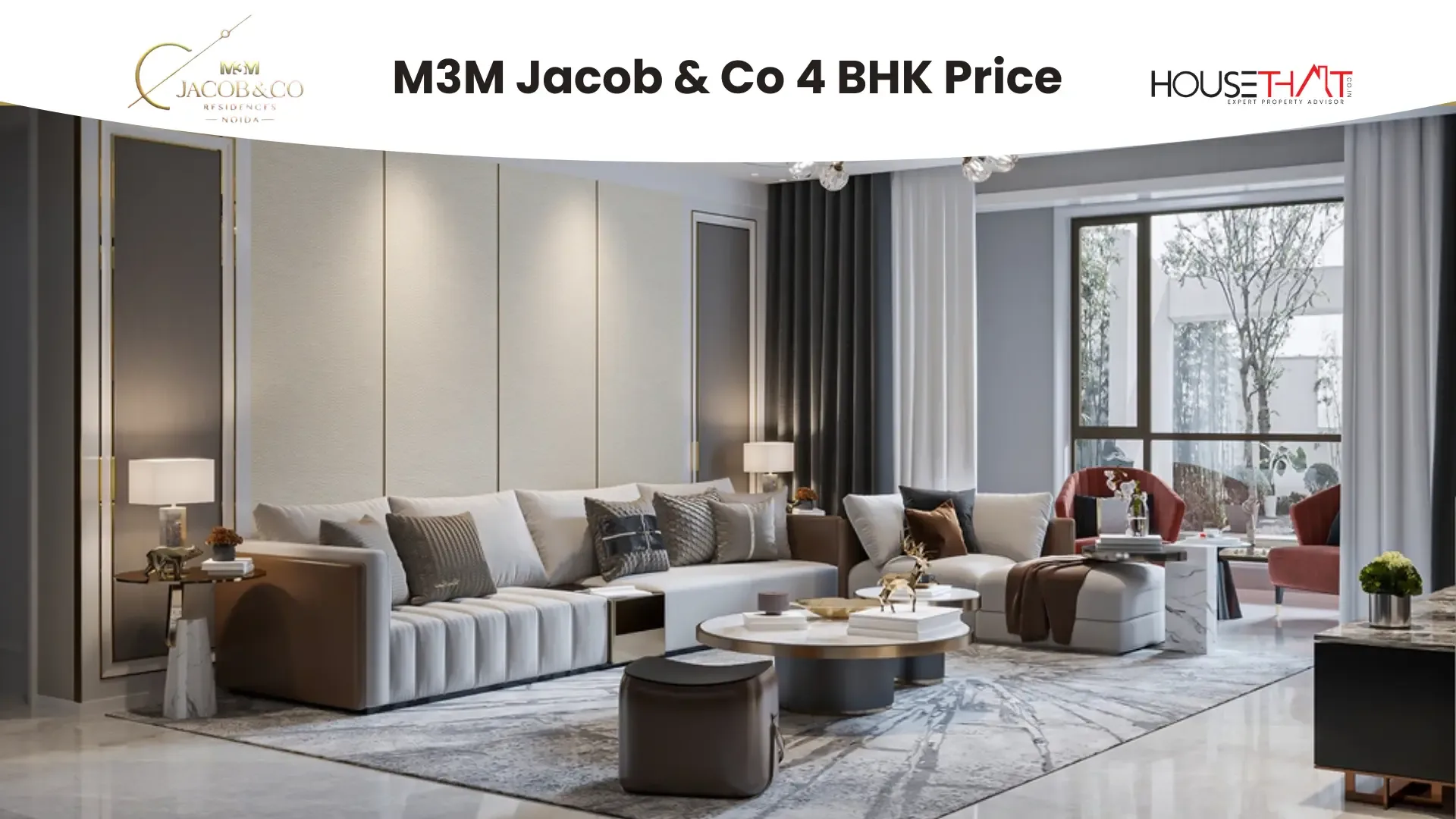 M3M Jacob & Co 4 BHK Price
