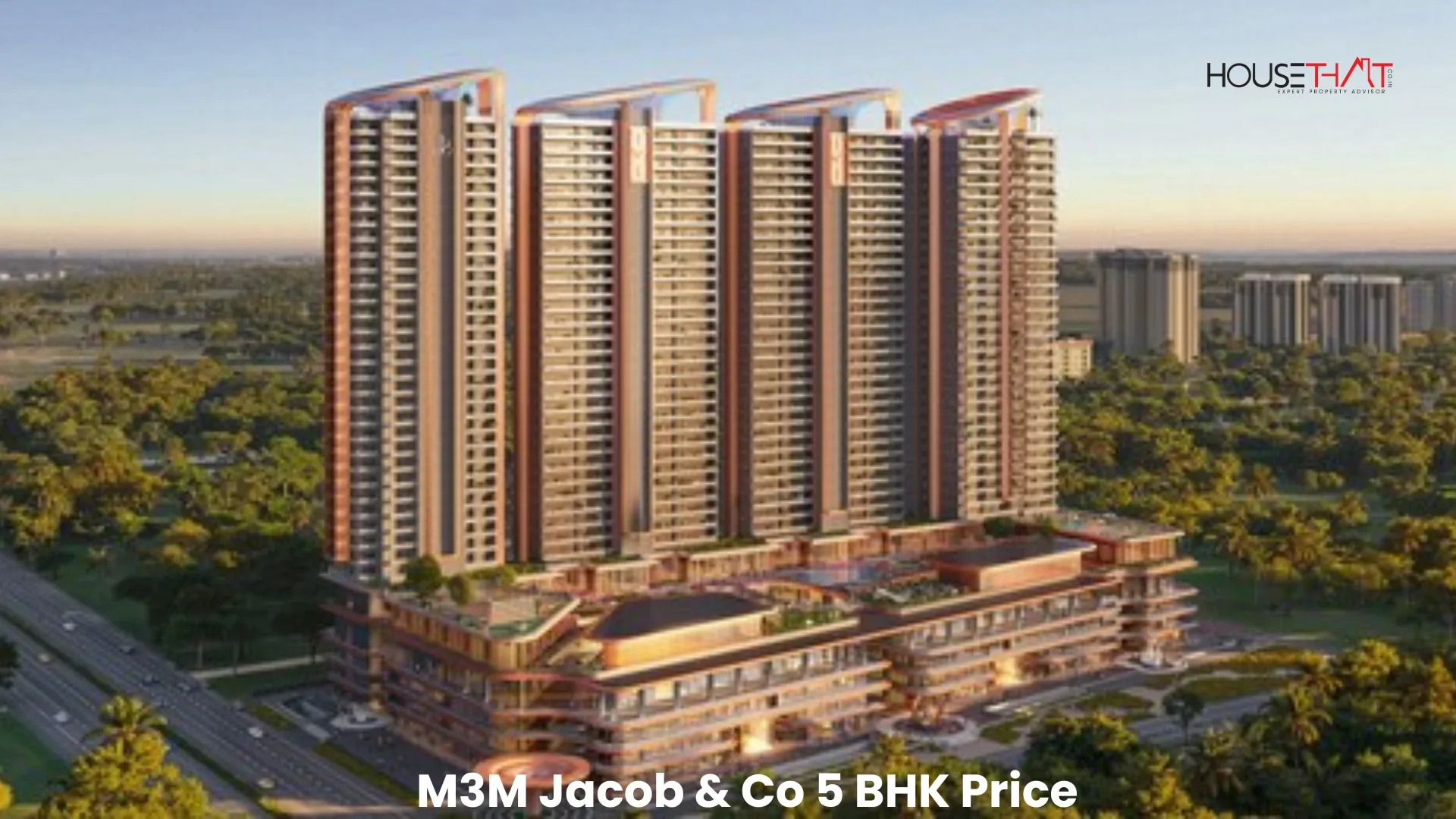 M3M Jacob & Co 5 BHK Price