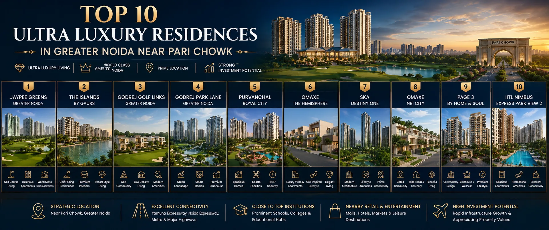 ultra luxury residences Greater Noida