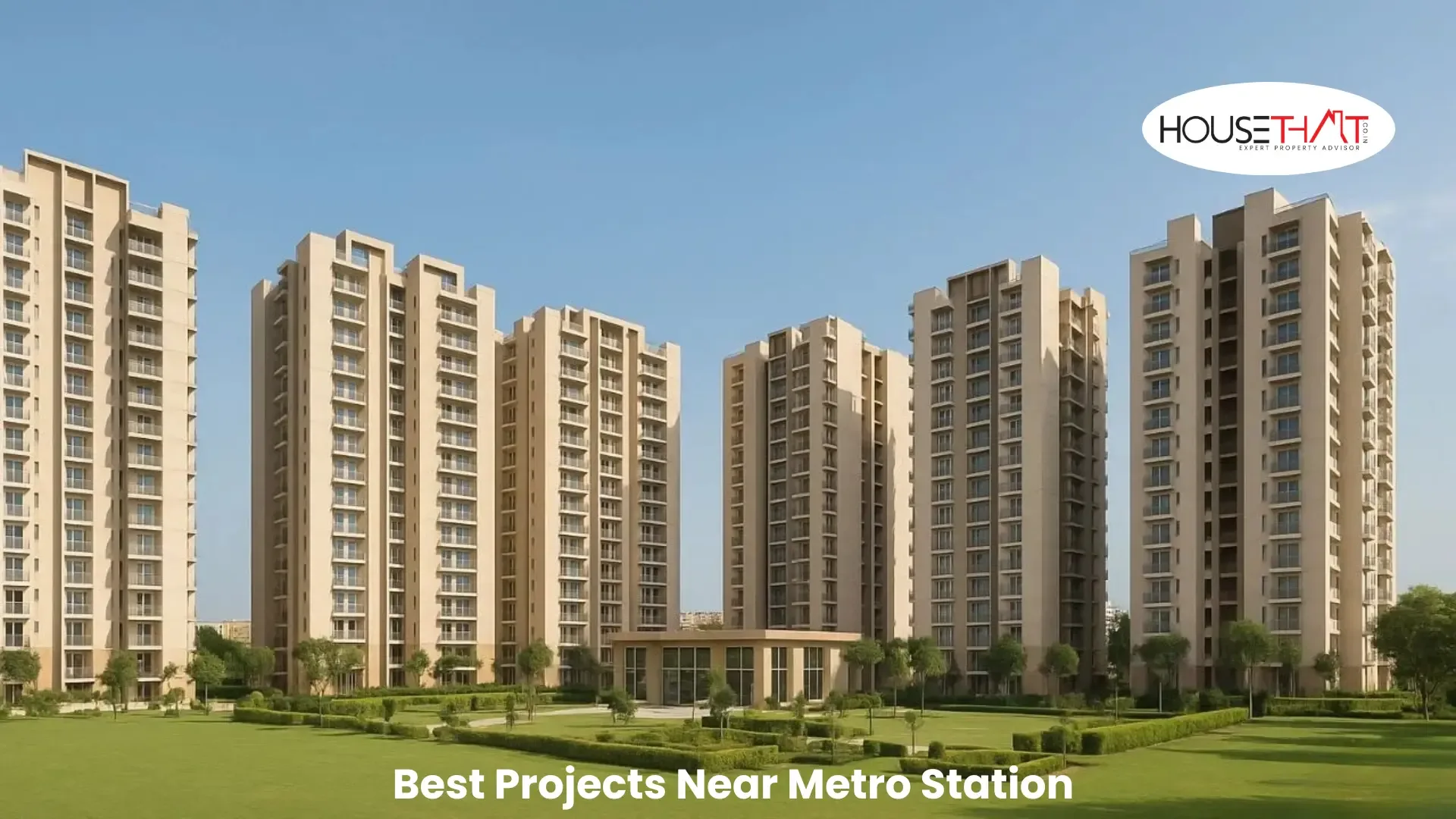 Noida me Best Projects/Flats Near Metro Station
