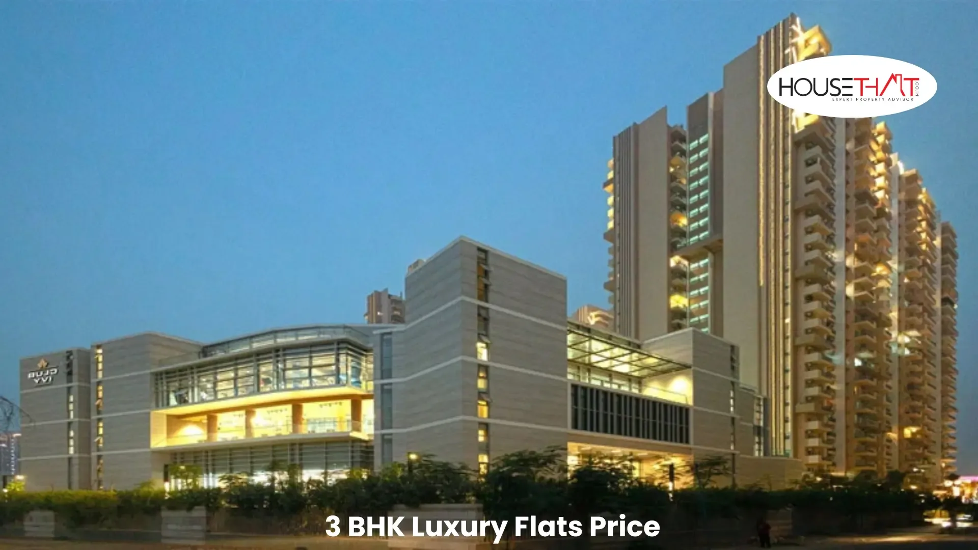 Noida me 3 BHK Luxury Flats Price
