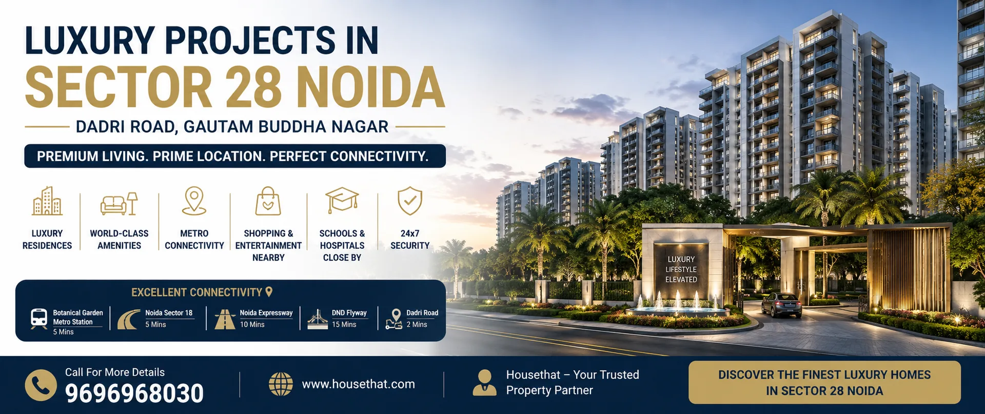 luxury projects Sector 28 Noida