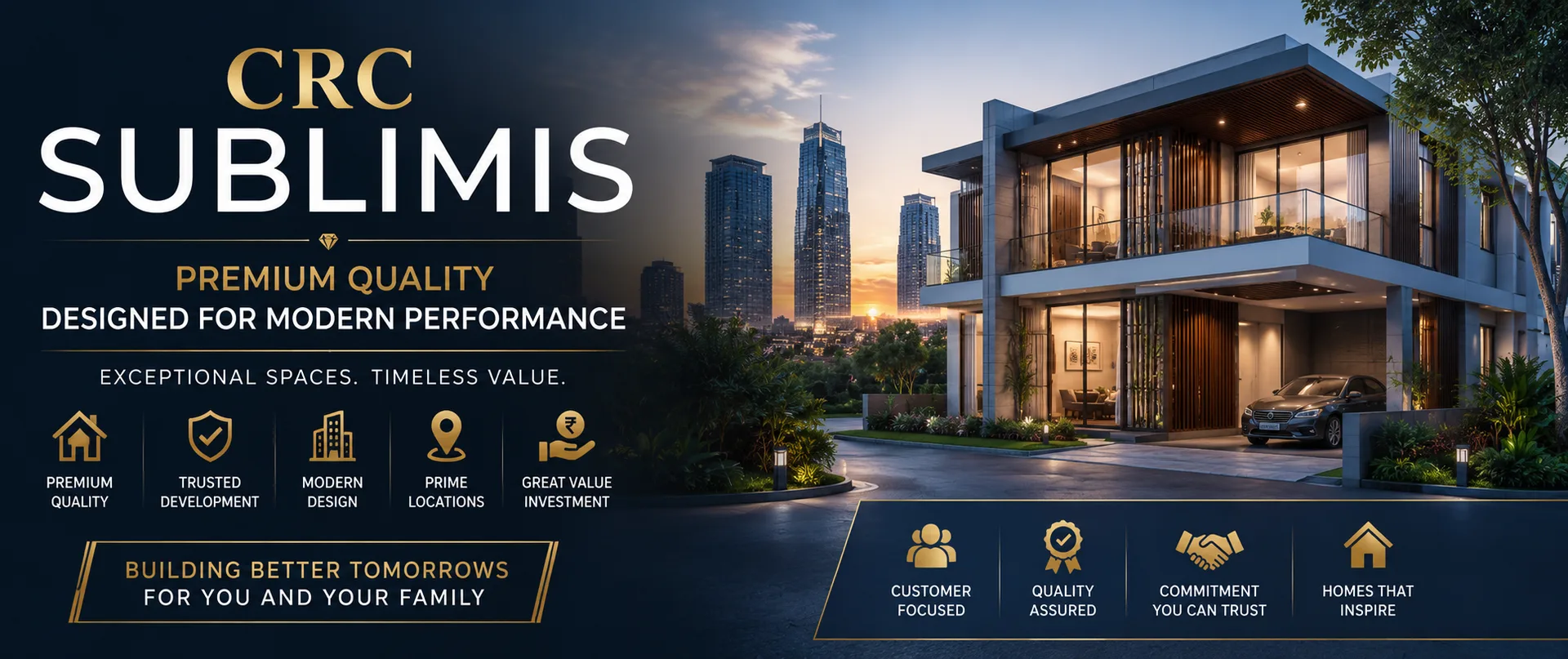 CRC Sublimis Premium Real Estate for Modern Living
