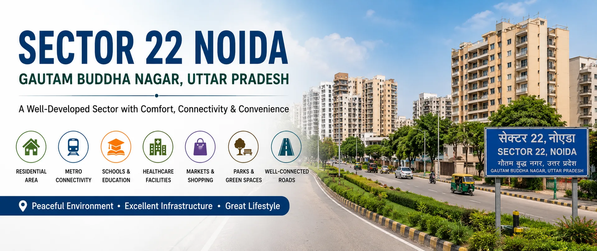 Sector 22 Noida, Gautam Buddha Nagar