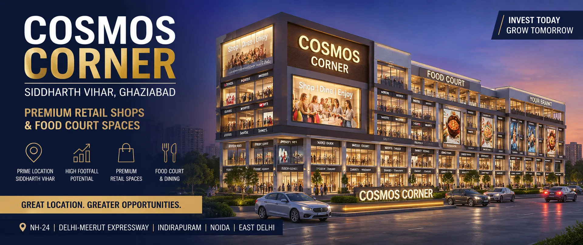 Cosmos Corner Siddharth Vihar