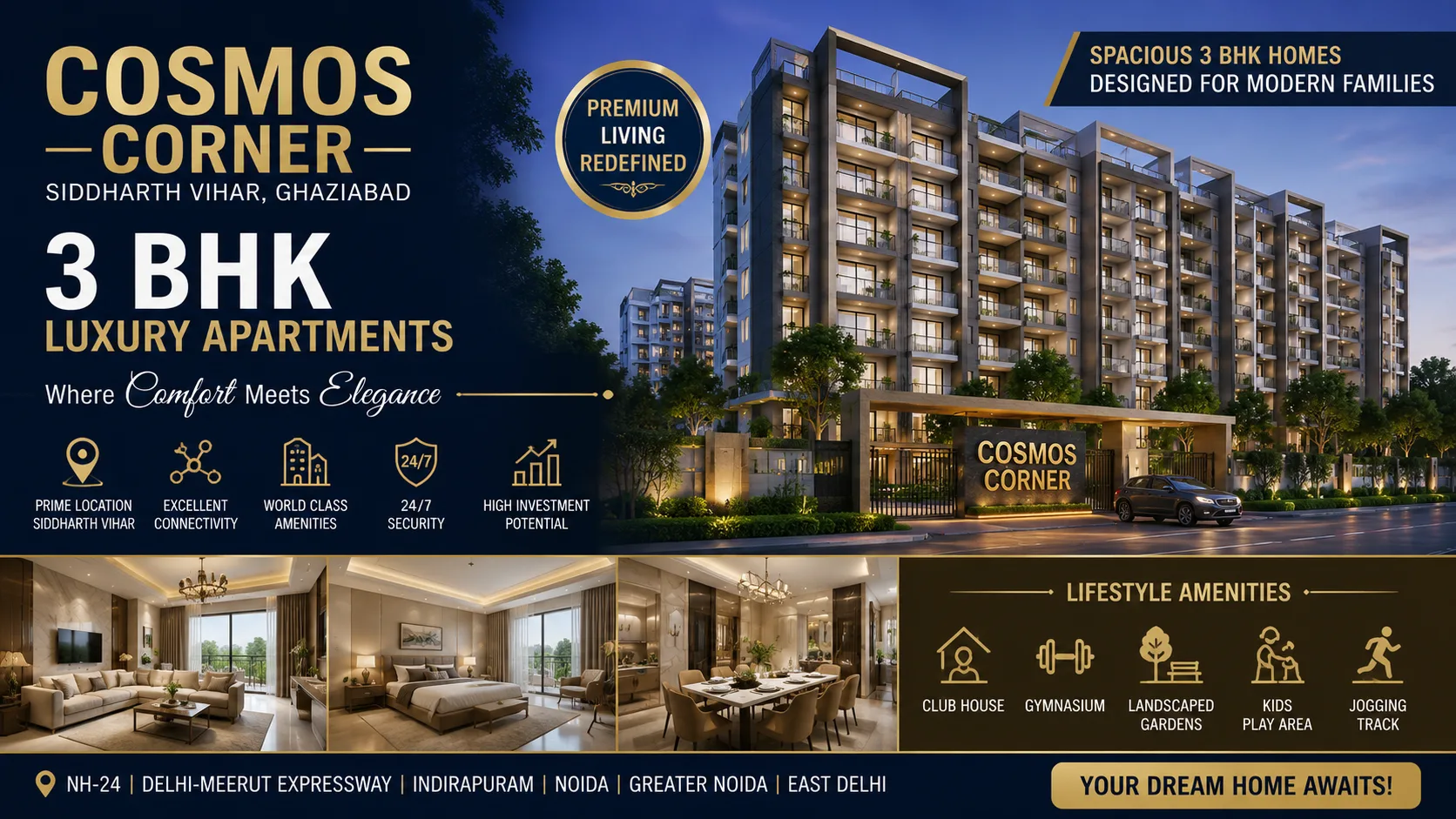 Cosmos Corner Siddharth Vihar
