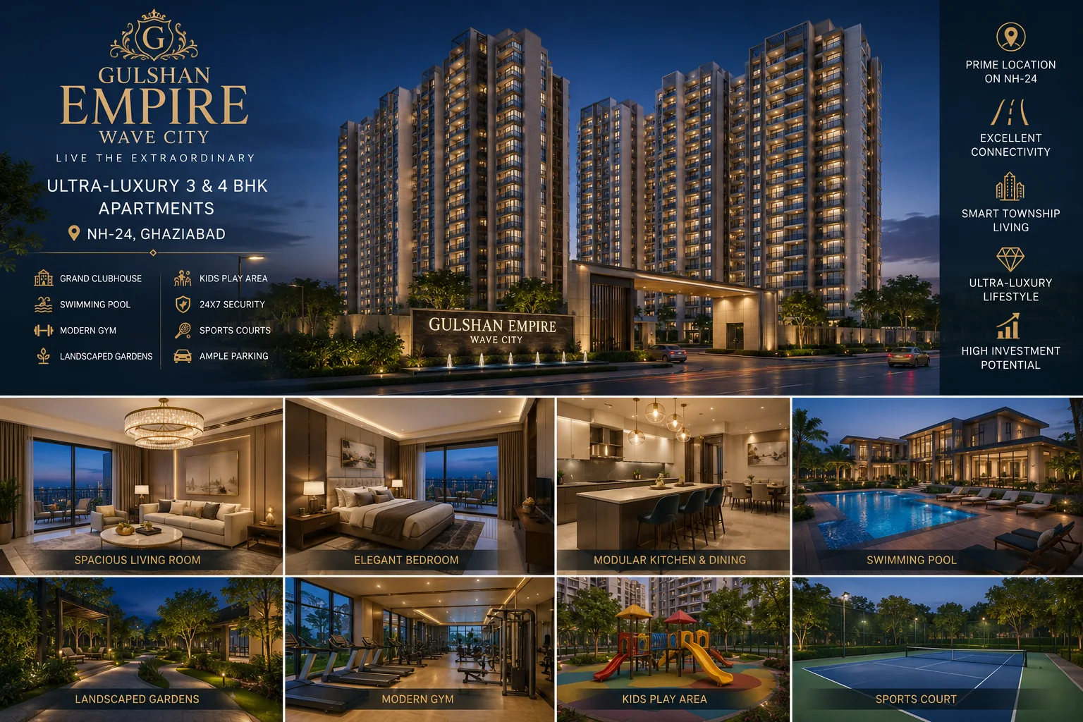 Gulshan Empire Wave City,