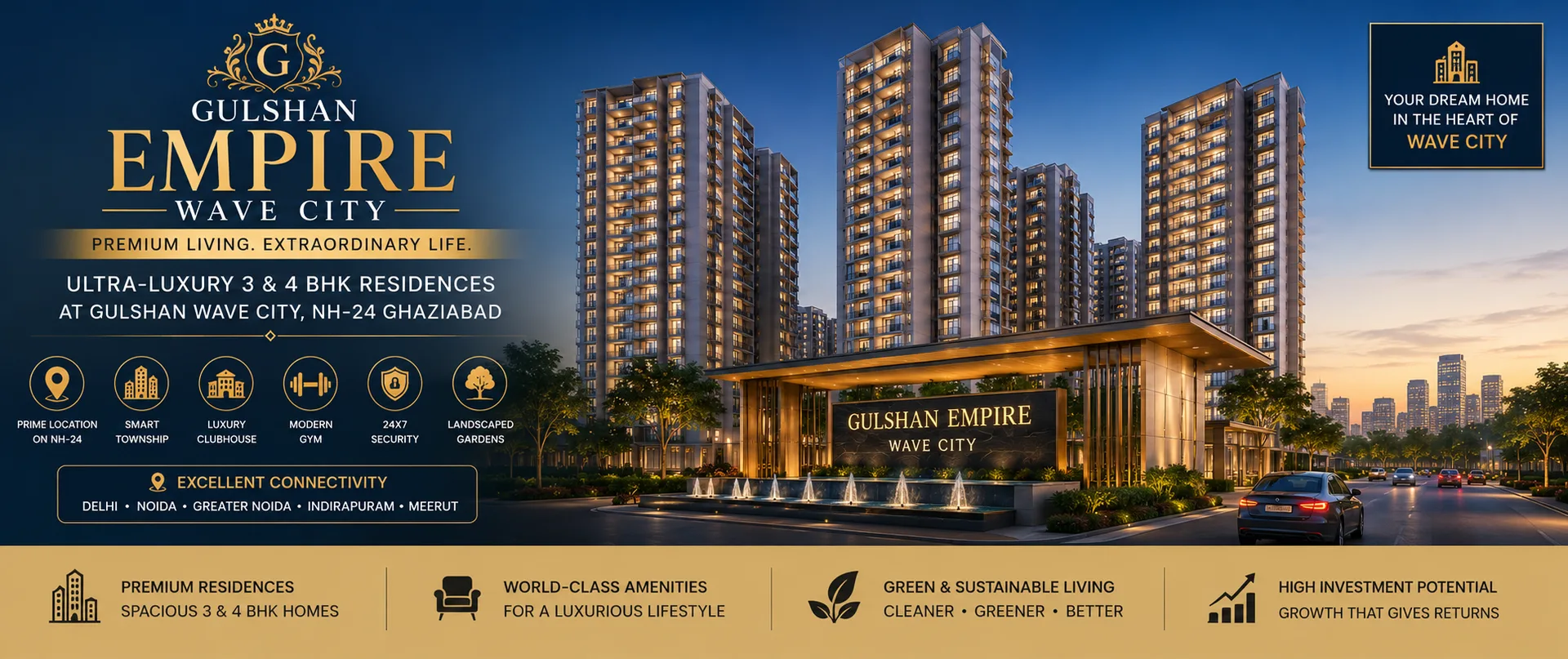 Gulshan Empire Wave City