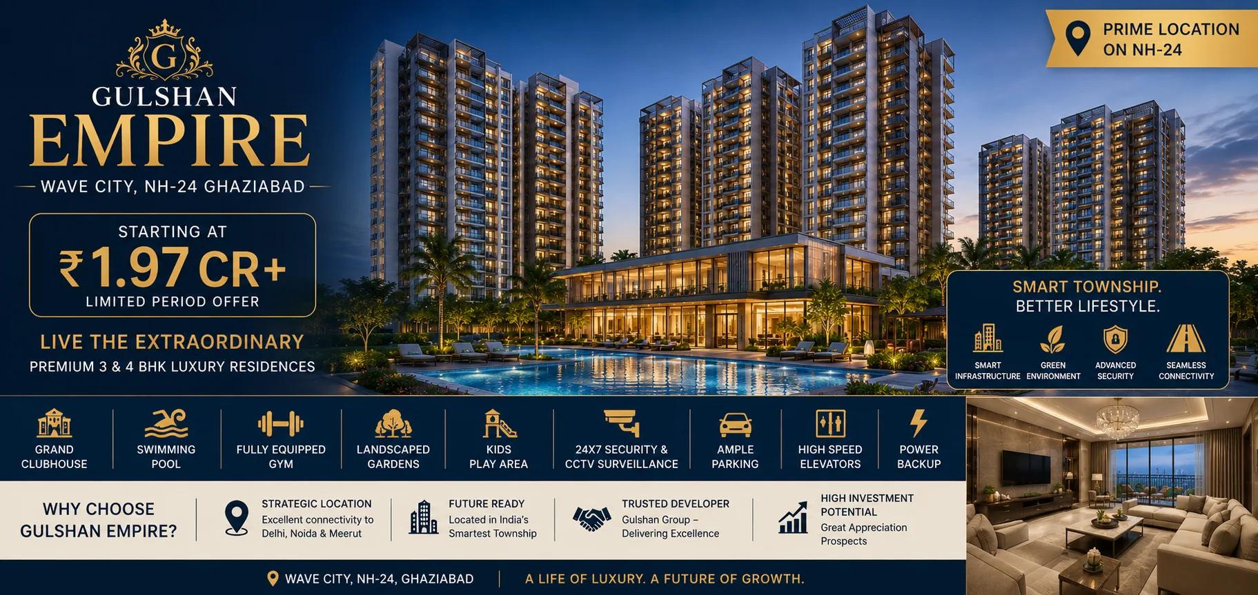 Gulshan Empire, Gulshan Empire Wave City,