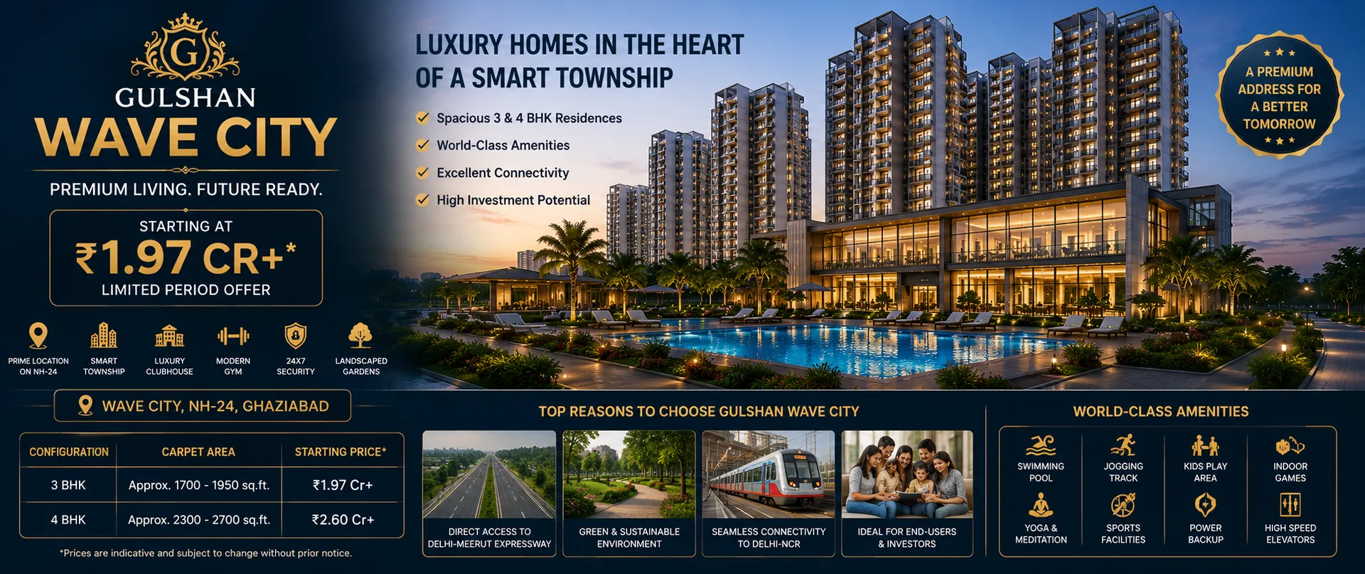 Gulshan Wave City Price, Gulshan Empire