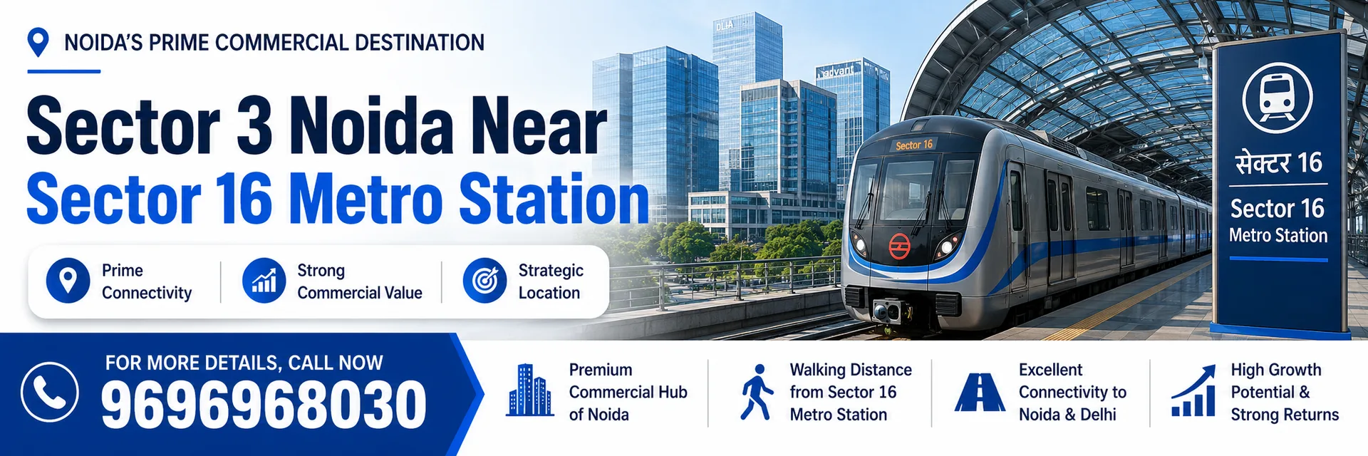 Sector 3 Noida Near Sector 16 Metro Station