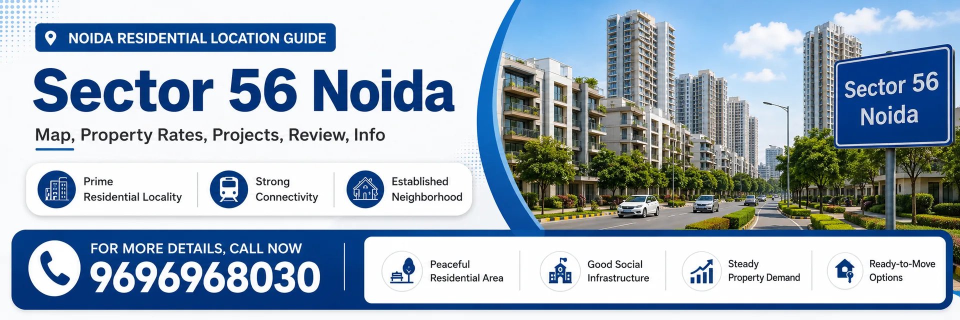 Sector 56 Noida | Map, Property Rates, Projects & Reviews