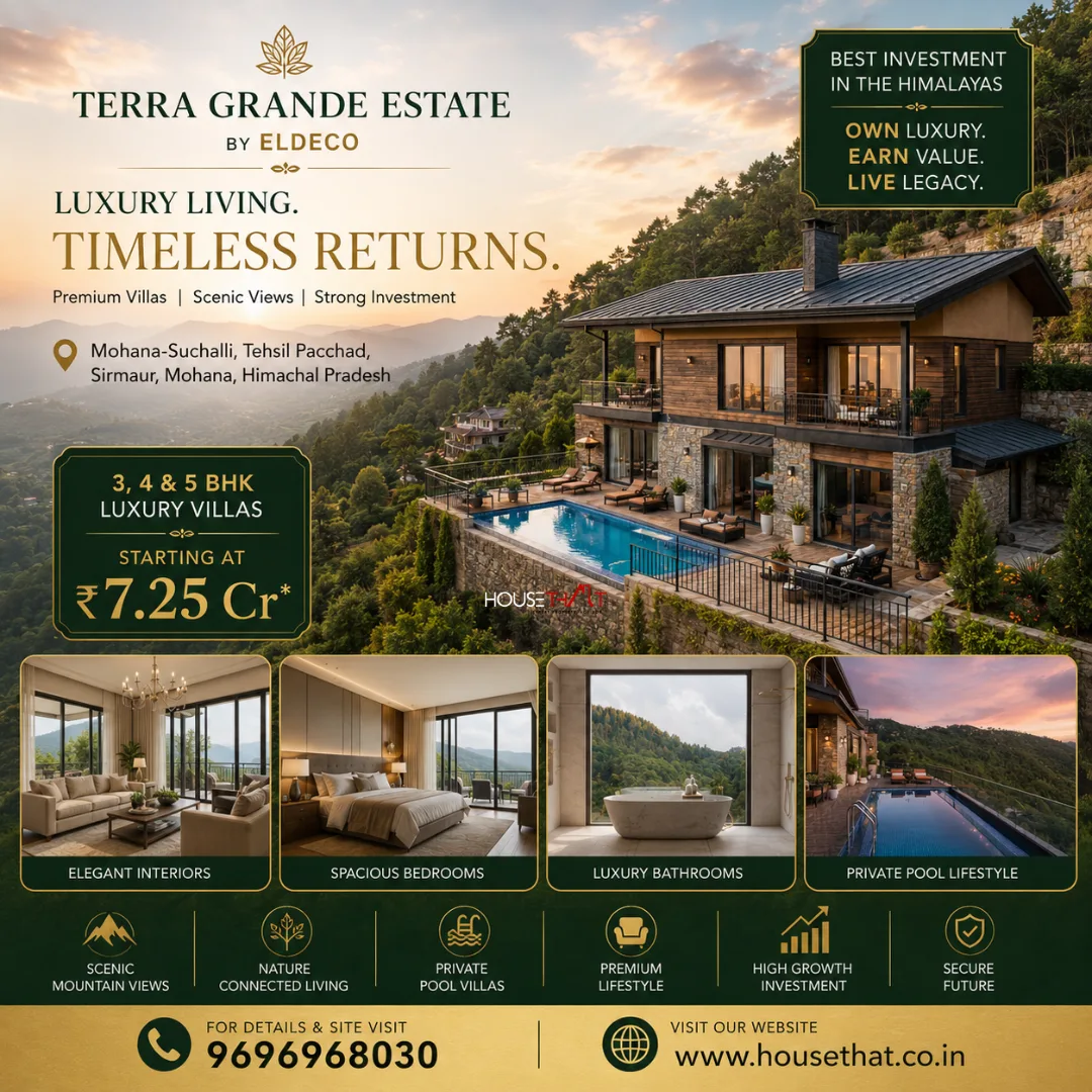 Terra Grande Luxury Villas in Kasauli, Sirmaur Himachal Pradesh