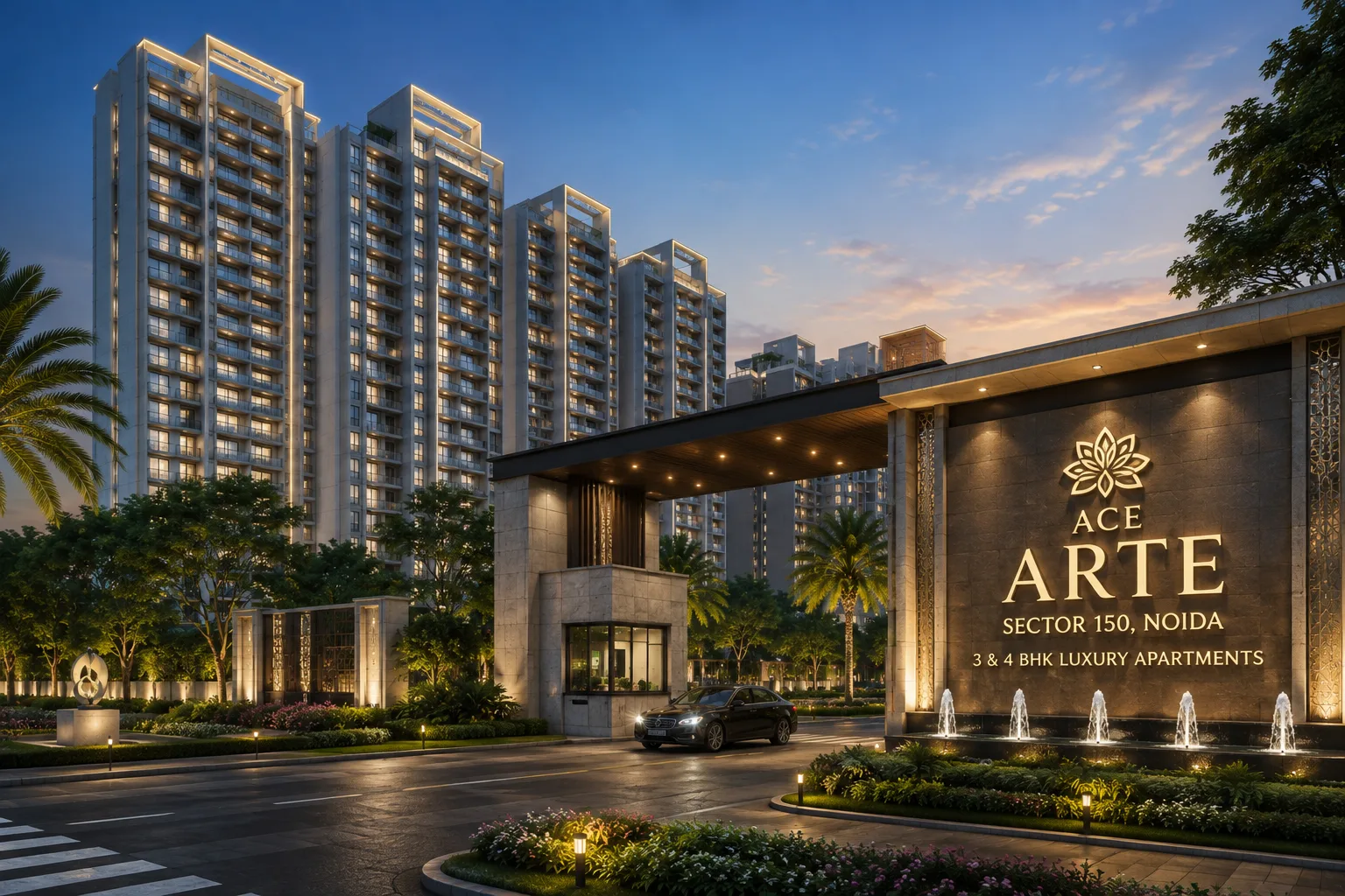 Ace Arte 3/4 BHK New Launch Luxury Projects Sector 150 Noida