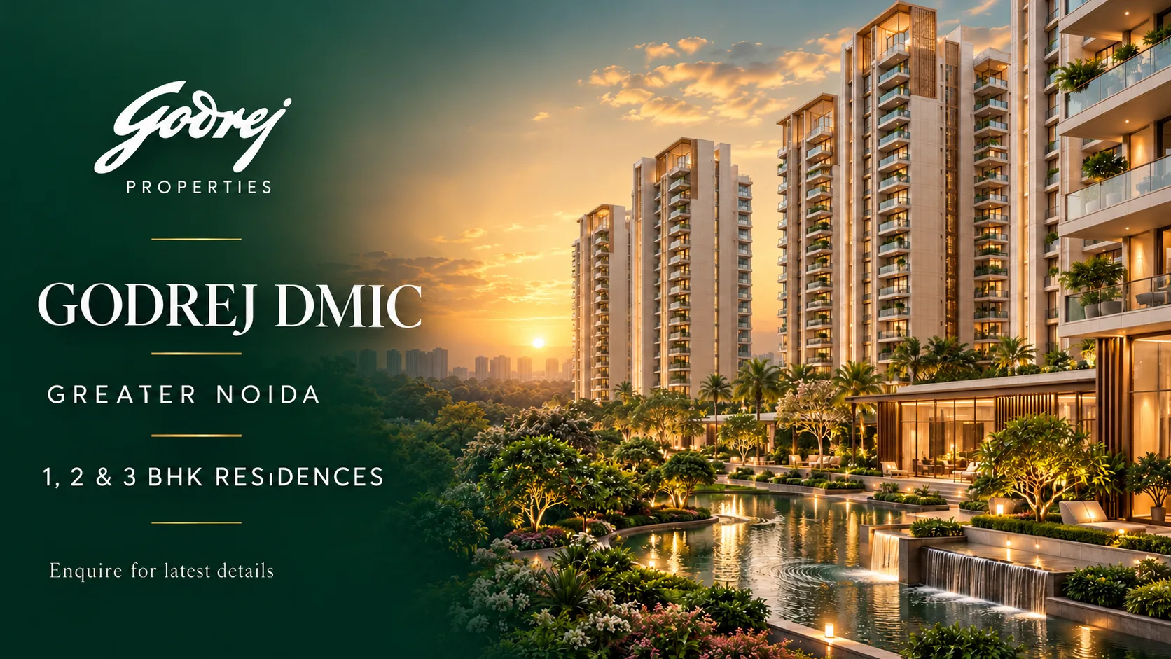 Godrej DMIC Greater Noida | 1, 2 &amp; 3 BHK Apartments