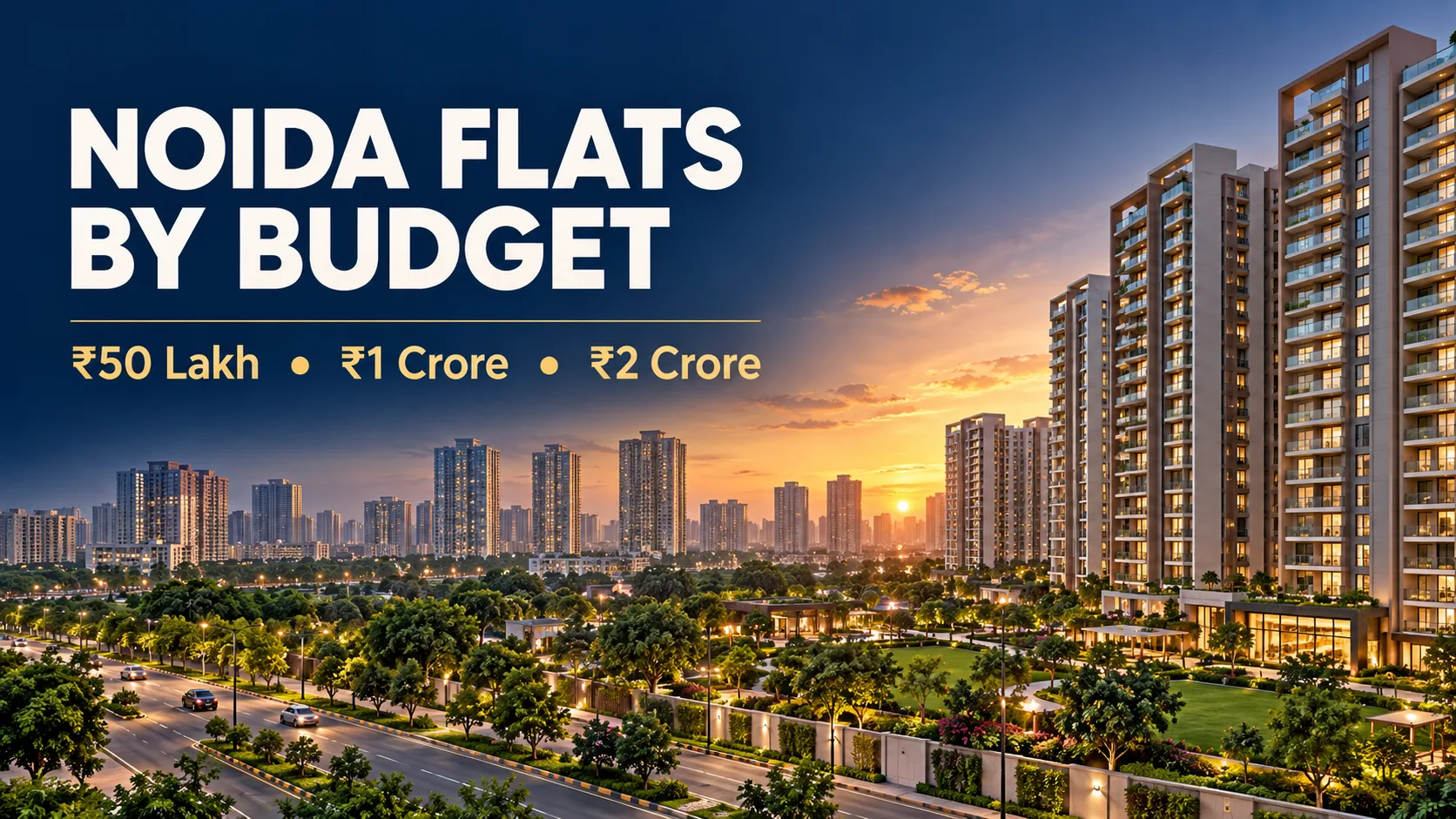 ₹50 Lakh, ₹1 Crore aur ₹2 Crore Budget Mein Noida Mein Kaun Se Flats Mil Sakte Hain?