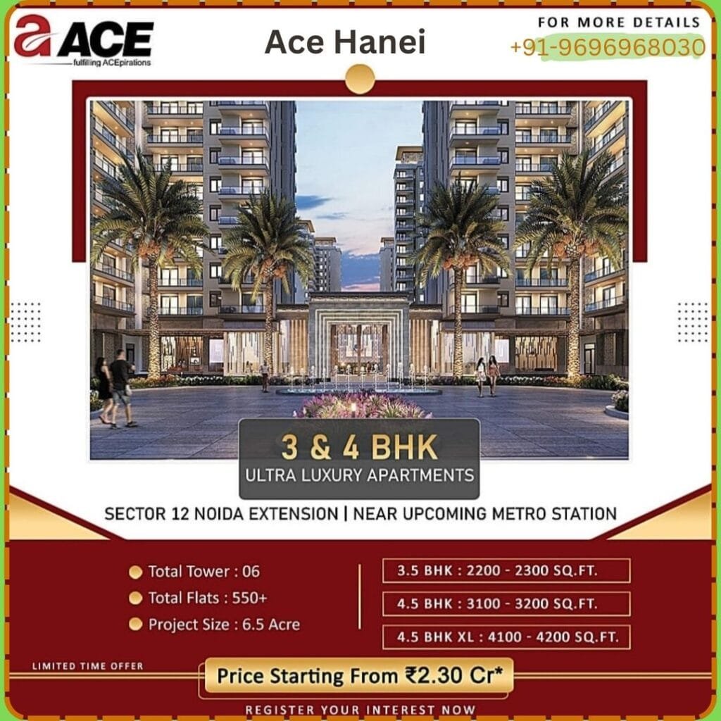 ace hanei noida extension f